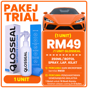 1 Botol Glosseal Ultimate Coating
